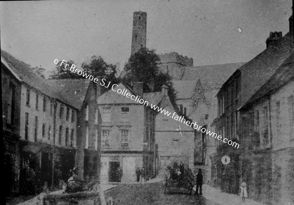 TOWN, WITH CATHEDRAL & ROUND TOWER